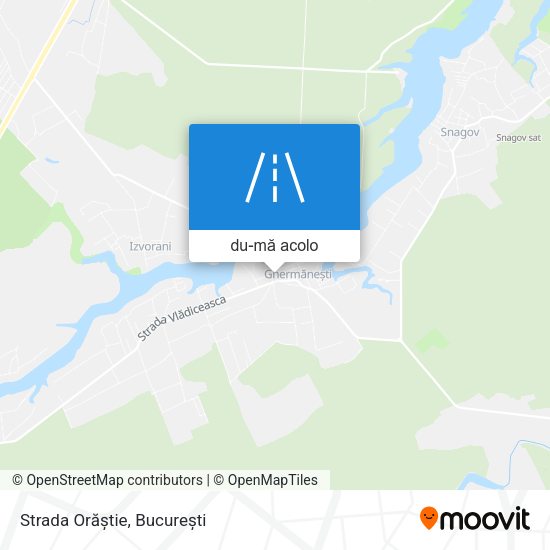 Hartă Strada Orăștie