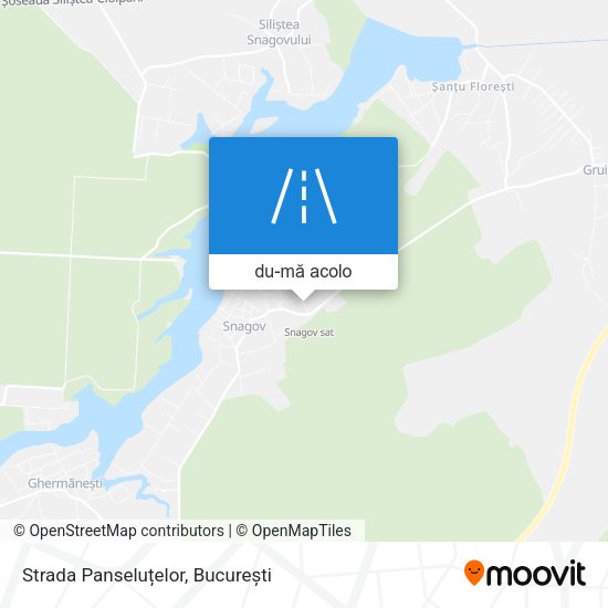Hartă Strada Panseluțelor