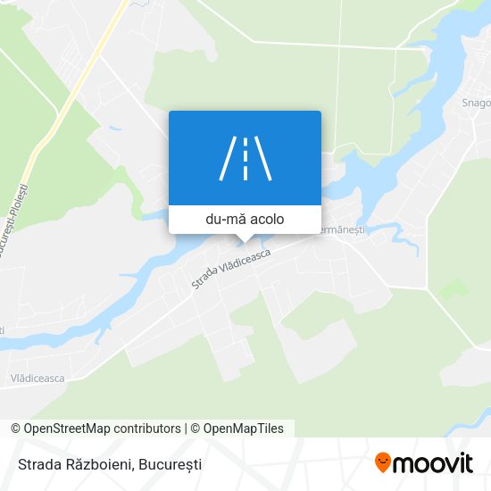 Hartă Strada Războieni