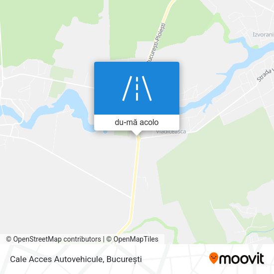 Hartă Cale Acces Autovehicule