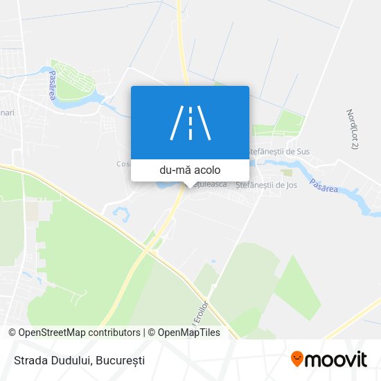 Hartă Strada Dudului
