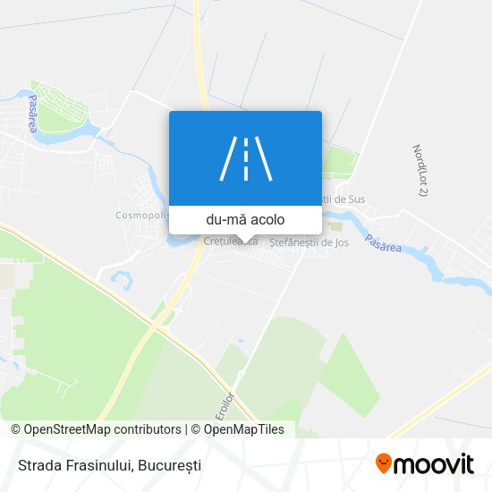 Hartă Strada Frasinului