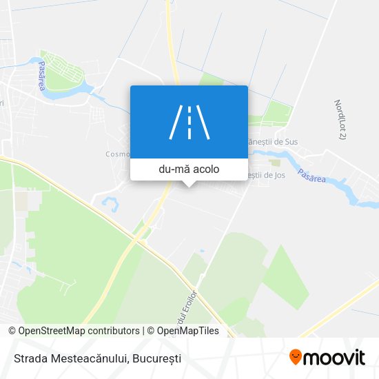Hartă Strada Mesteacănului