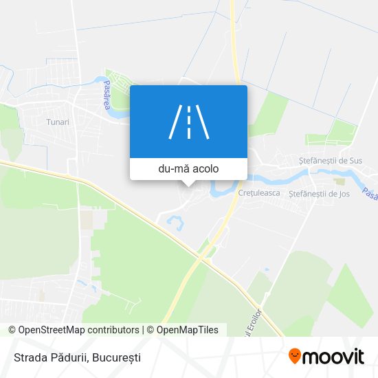 Hartă Strada Pădurii