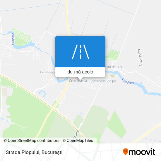 Hartă Strada Plopului