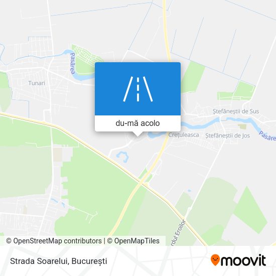 Hartă Strada Soarelui
