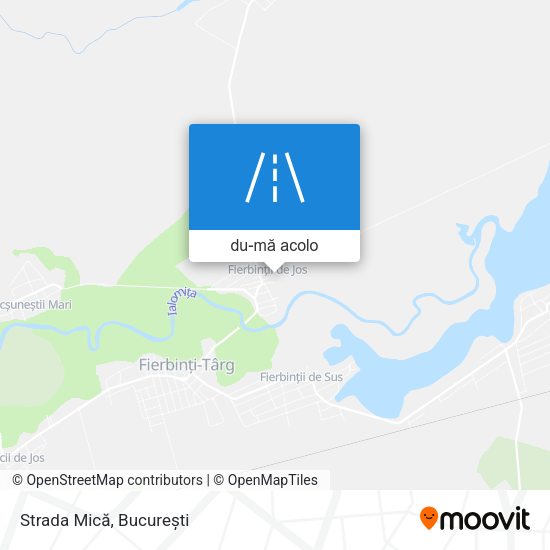 Hartă Strada Mică