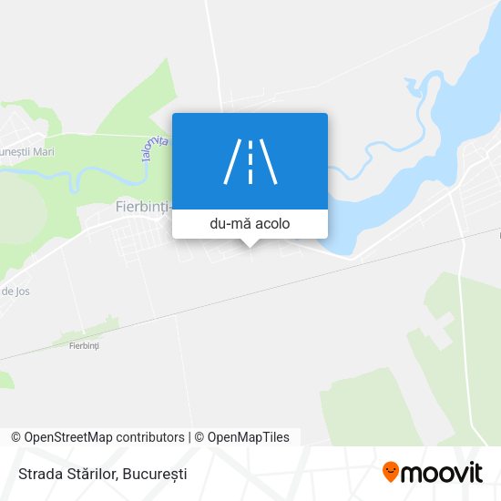 Hartă Strada Stărilor