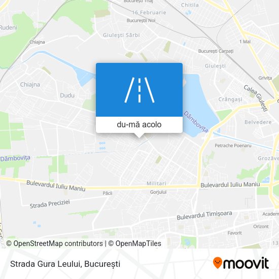Hartă Strada Gura Leului