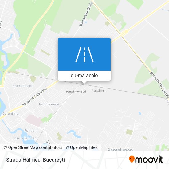Hartă Strada Halmeu