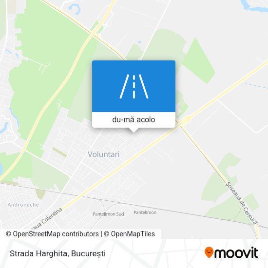 Hartă Strada Harghita