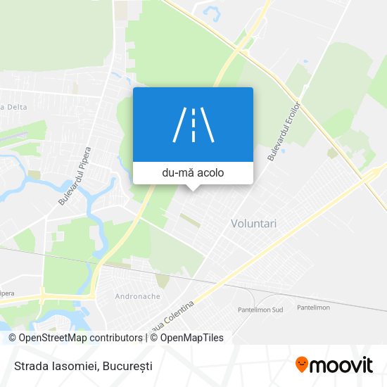 Hartă Strada Iasomiei