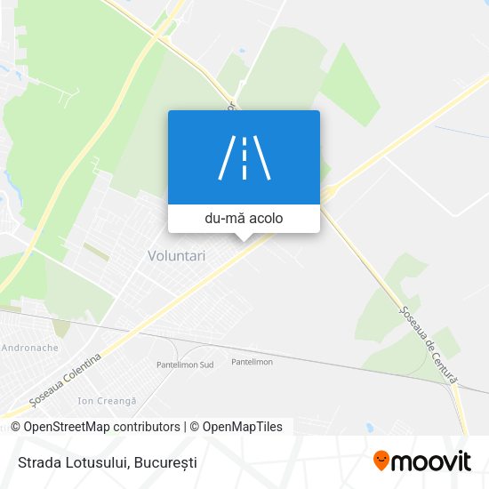 Hartă Strada Lotusului