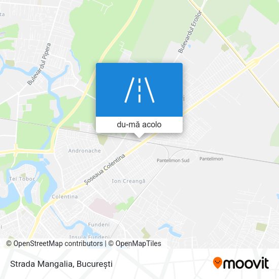Hartă Strada Mangalia