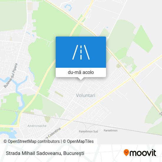 Hartă Strada Mihail Sadoveanu