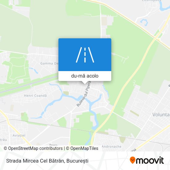 Hartă Strada Mircea Cel Bătrân