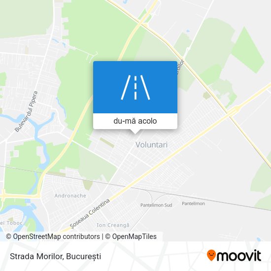 Hartă Strada Morilor