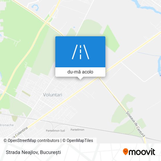 Hartă Strada Neajlov