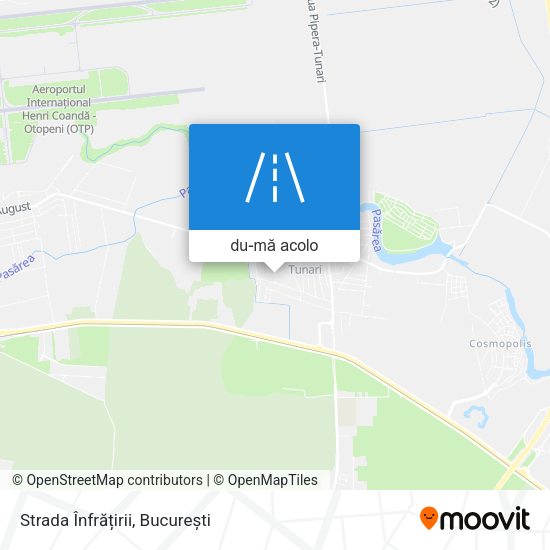 Hartă Strada Înfrățirii