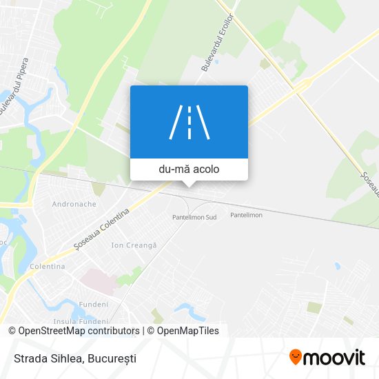 Hartă Strada Sihlea