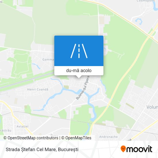 Hartă Strada Ștefan Cel Mare