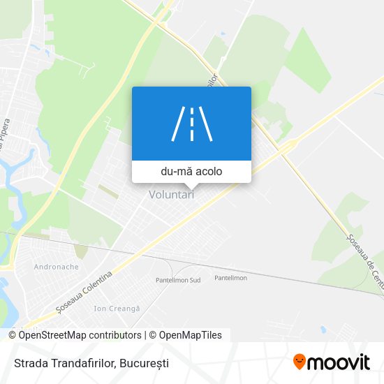 Hartă Strada Trandafirilor