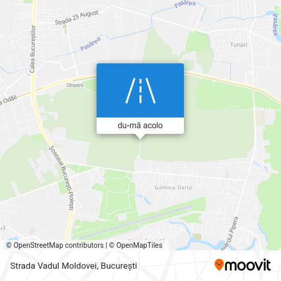 Hartă Strada Vadul Moldovei
