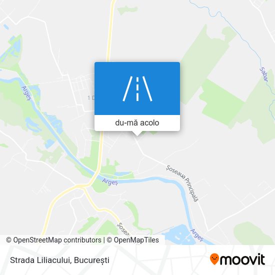 Hartă Strada Liliacului