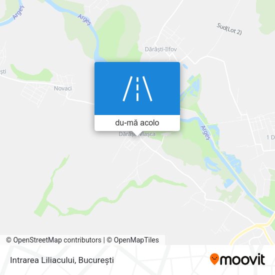 Hartă Intrarea Liliacului