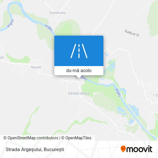 Hartă Strada Argeșului