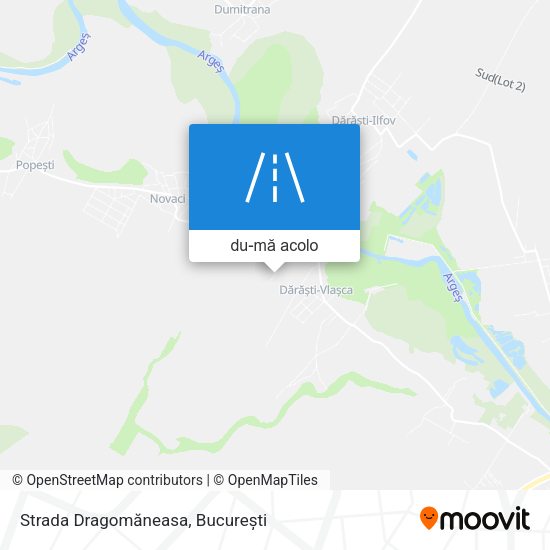 Hartă Strada Dragomăneasa