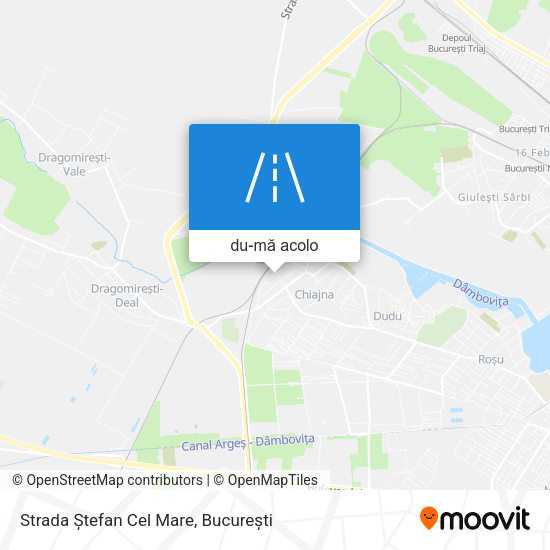 Hartă Strada Ștefan Cel Mare