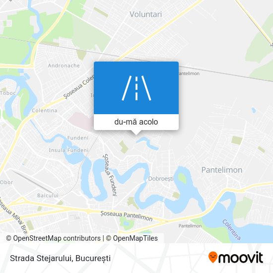 Hartă Strada Stejarului