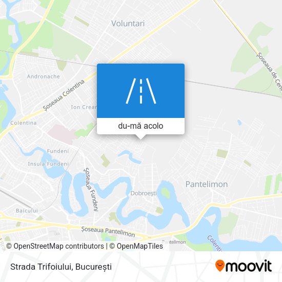 Hartă Strada Trifoiului