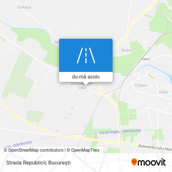 Hartă Strada Republicii