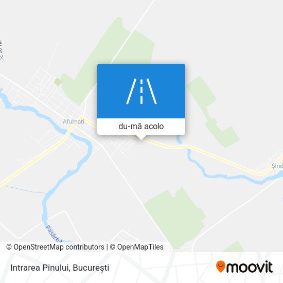 Hartă Intrarea Pinului