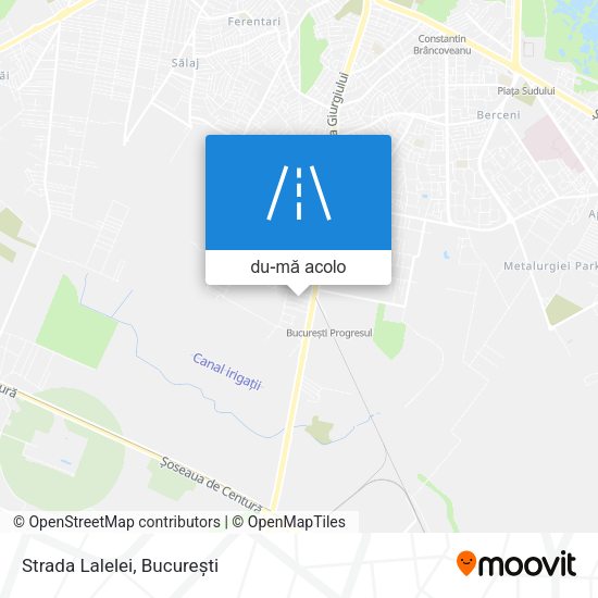 Hartă Strada Lalelei