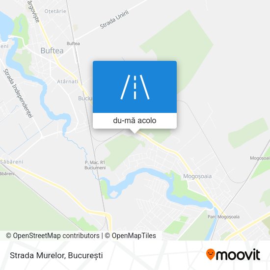 Hartă Strada Murelor