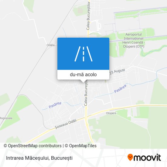 Hartă Intrarea Măceșului