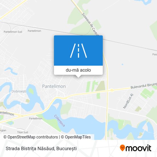 Hartă Strada Bistrița Năsăud