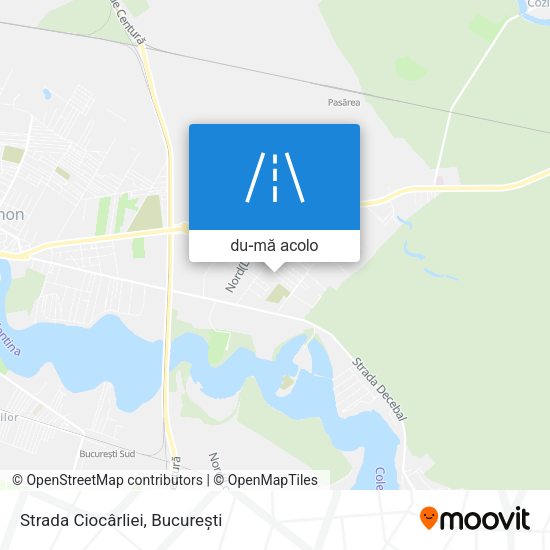 Hartă Strada Ciocârliei