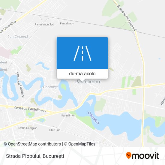 Hartă Strada Plopului