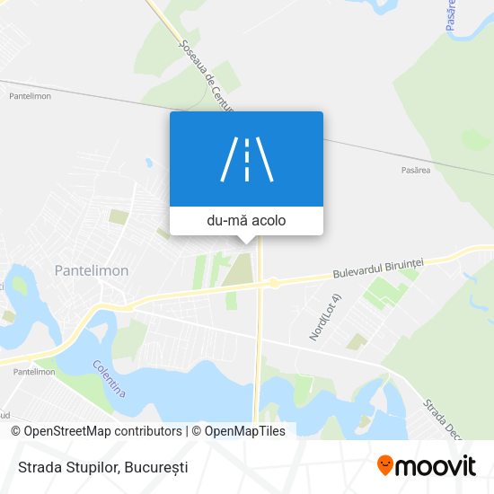 Hartă Strada Stupilor