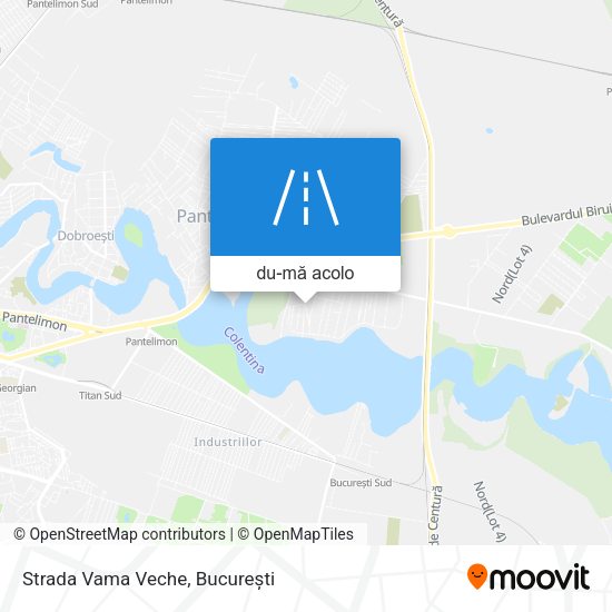 Hartă Strada Vama Veche