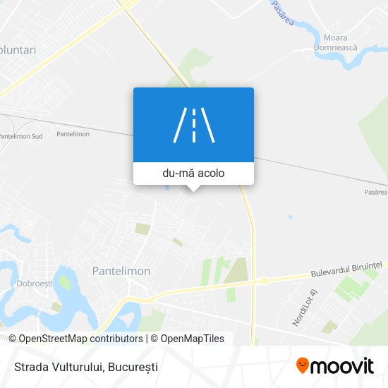 Hartă Strada Vulturului