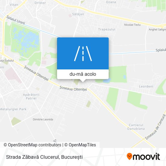 Hartă Strada Zăbavă Clucerul