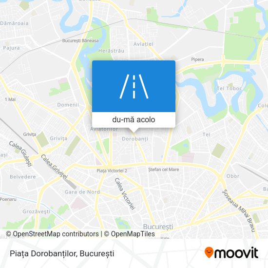 Hartă Piața Dorobanților