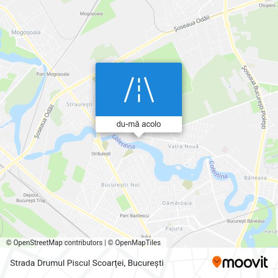 Hartă Strada Drumul Piscul Scoarței