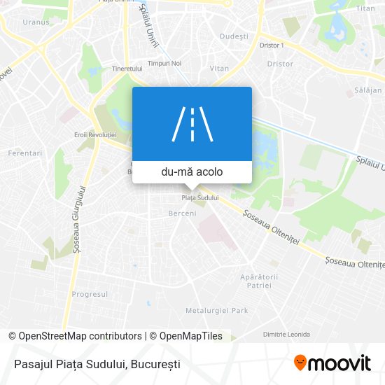 Hartă Pasajul Piața Sudului