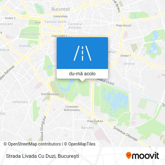 Hartă Strada Livada Cu Duzi